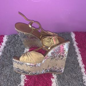 Tory Burch wedge heels